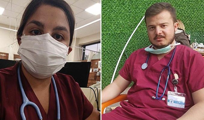 Seyyar satıcı üniversite hastanesinde iki doktoru rehin alıp, tehdit etti