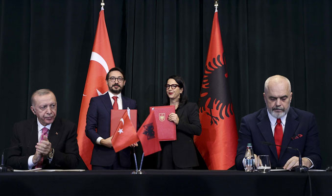 Erdoğan duyurdu: Arnavutluk ile 7 anlaşma imzalandı