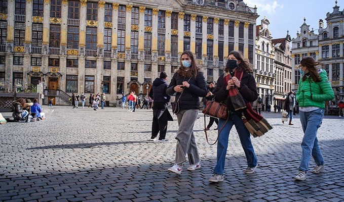 Belçika'da günlük en yüksek vaka sayısı görüldü