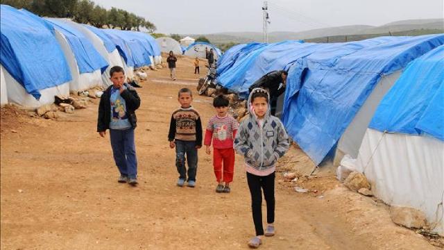 Filistinlilerden Suriyeli mültecilere destek