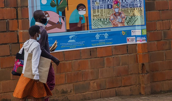 Ruanda'da korona virüs yönetmeliğini ihlal eden işletmeler kapatıldı