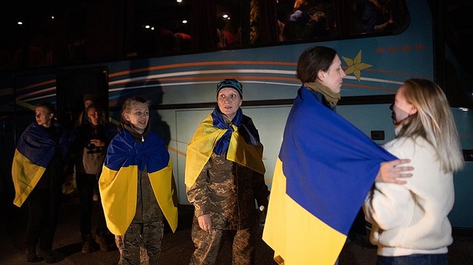 Rusya 108 Ukraynalı kadın esiri serbest bıraktı