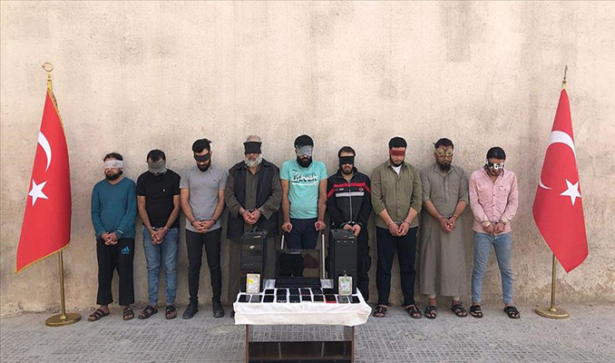 El-Bab'da 9 terörist yakalandı