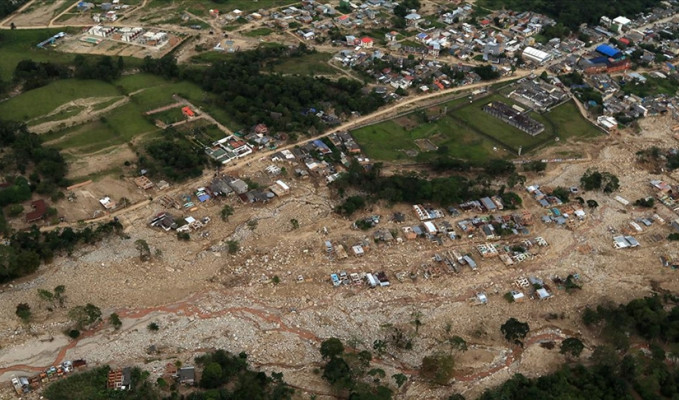 Kolombiya'da şiddetli yağışlar 20 bin kişiyi etkiledi