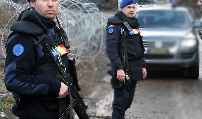 Kosova'da istifa eden Sırp polislerin yerine AB güvenlik güçleri geçti 