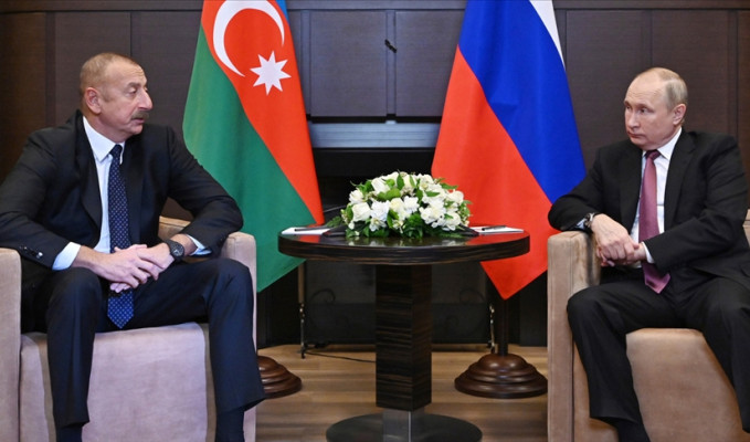 Putin ve Aliyev, Ermenistan'la üçlü anlaşmayı görüştü
