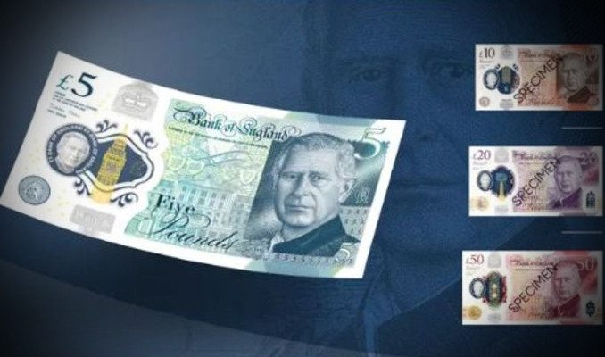 Kral Charles banknotlarının ilk fotoğrafları ortaya çıktı!