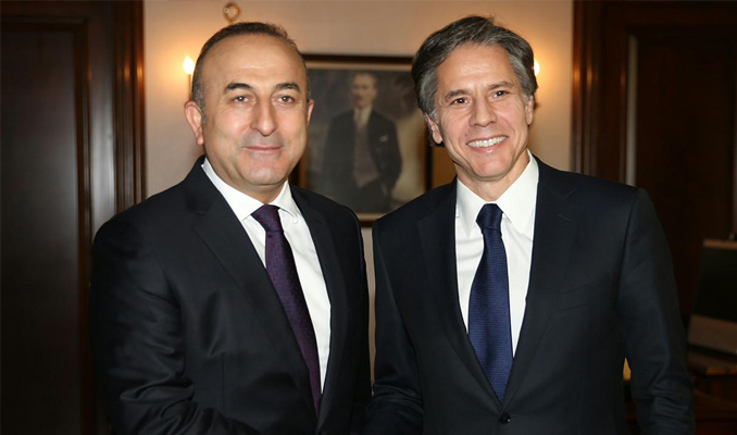 Çavuşoğlu, ABD Dışişleri Bakanı Blinken ile telefonda görüştü