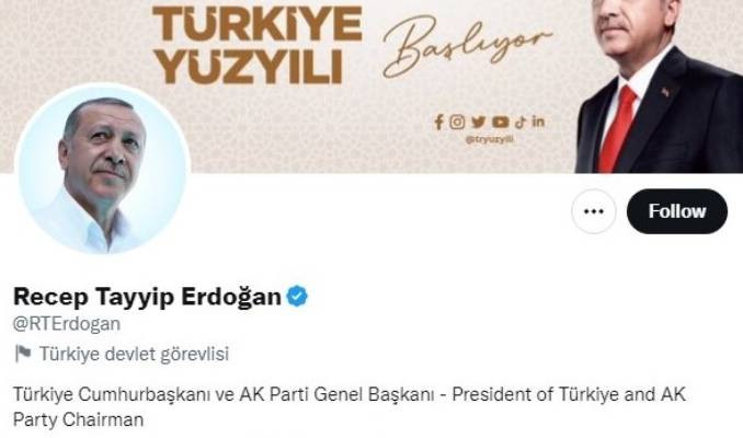 Cumhurbaşkanı Erdoğan, dünyanın en güçlü 3. Twitter hesabının sahibi