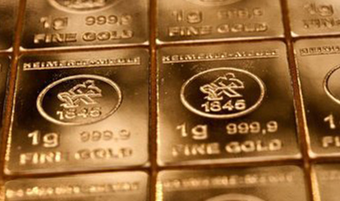 Altının kilogramı 1 milyon 73 bin 900 liraya geriledi