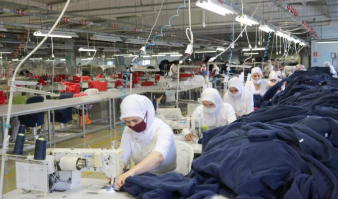 Tekstil sektöründen ihracat artışı