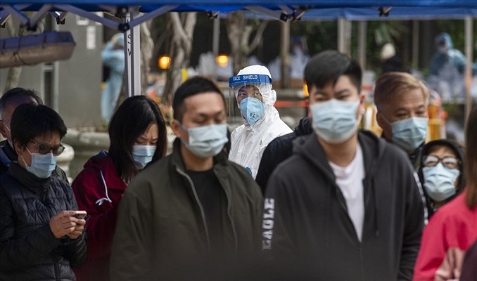 Hong Kong'da korona virüs vakaları en yüksek seviyeye ulaştı