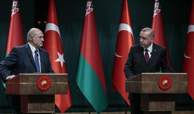 Cumhurbaşkanı Erdoğan Belarus Cumhurbaşkanı ile görüştü