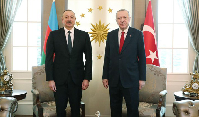 Cumhurbaşkanı Erdoğan ve Aliyev görüştü