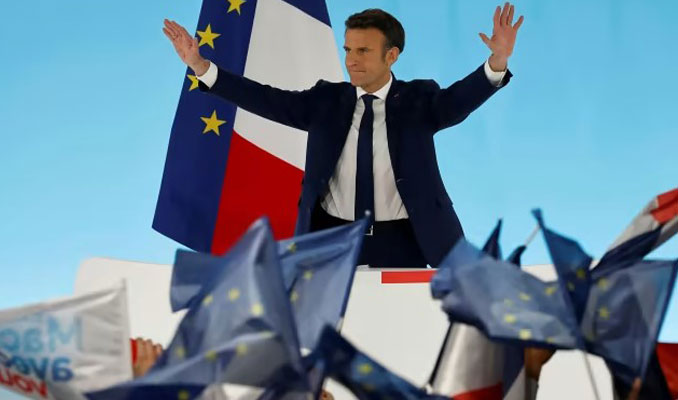 Macron ilk tur sonrası konuştu: Henüz her şey bitmedi