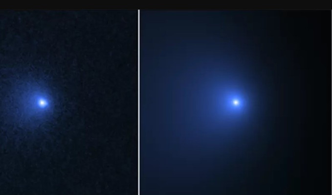 NASA bugüne kadar bilinen en büyük kuyruklu yıldızı keşfetti!
