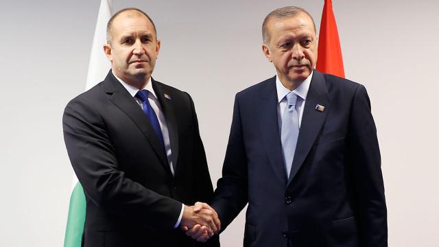 Cumhurbaşkanı Erdoğan, Bulgaristan Cumhurbaşkanı ile görüştü
