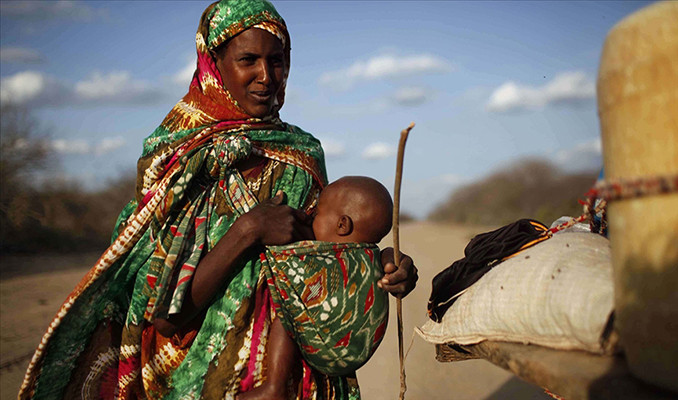 Afrika'da kuraklık 15 milyon kişiyi etkiliyor