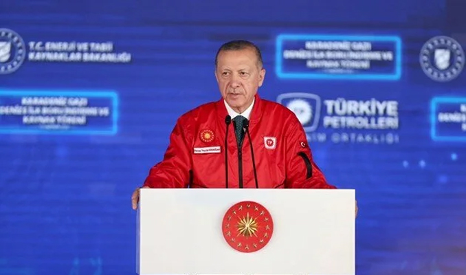 Erdoğan: Karadeniz gazı 2023'te sistemde olacak