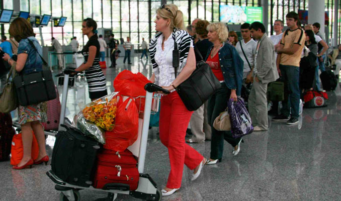 İstanbul'a gelen yabancı turist sayısı arttı