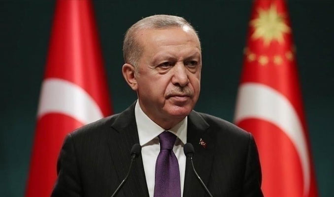 Erdoğan: Cumhurbaşkanı ödeneği maddesi kanundan çıkarılsın