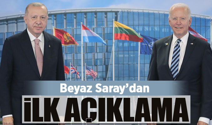 Beyaz Saray'dan 'Biden-Erdoğan görüşmesi' açıklaması