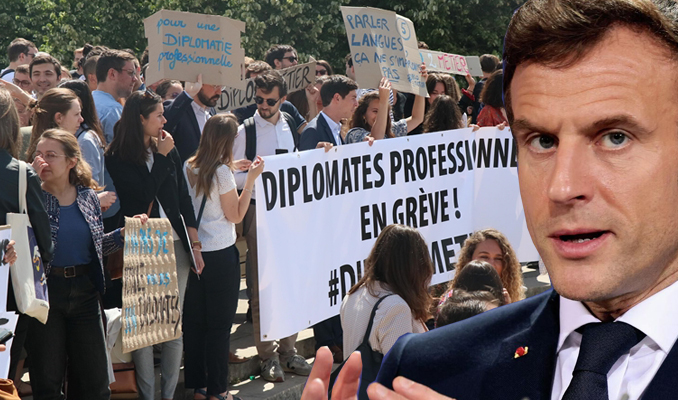 Fransız diplomatlardan Macron'a öfke