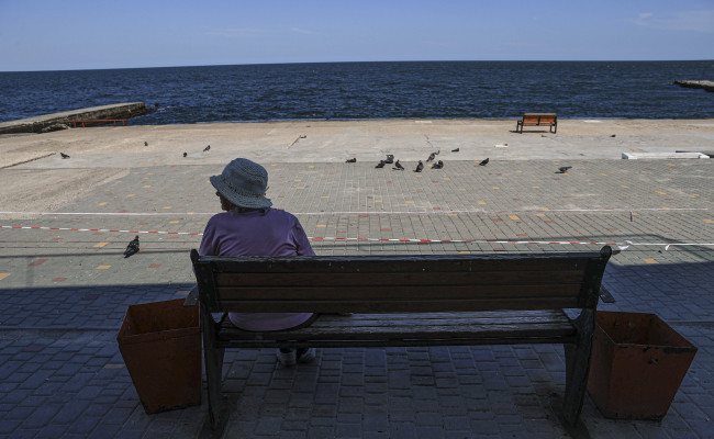 Odessa'da mayın tehlikesi yüzünden denize girmek yasak