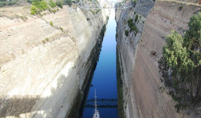Ünlü Korint Kanalı yeniden açılıyor