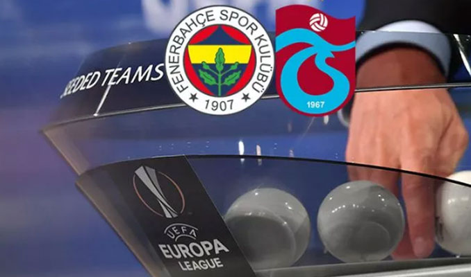 Fenerbahçe ve Trabzonspor'un rakipleri belli oldu