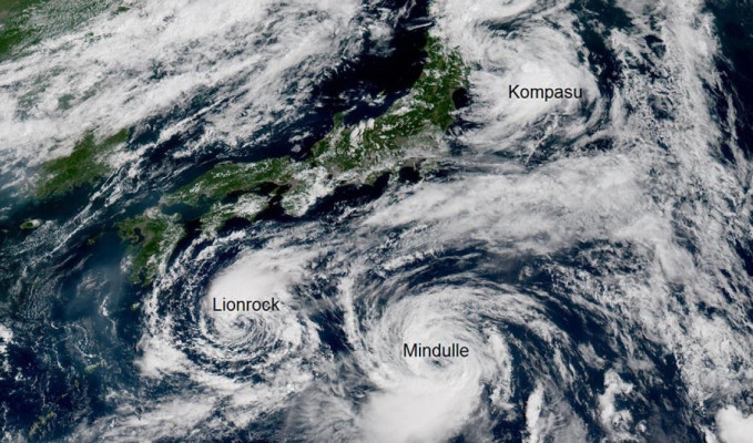 Japonya'da tayfun alarmı! 9 milyon kişiye tahliye uyarısı