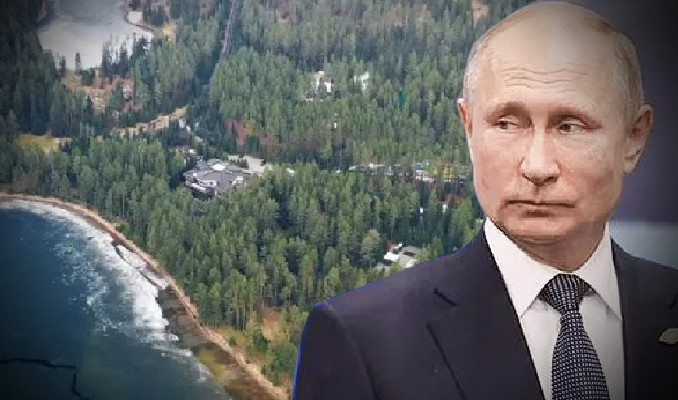 Geçen hafta korkup kaçmış: İşte Putin'in gizli sarayı!