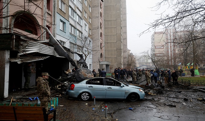 Ukrayna'daki helikopter kazasıyla ilgili soruşturma başlatıldı