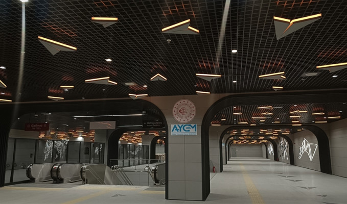 İstanbul Havalimanı metrosu açıldı 