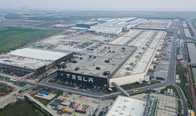 Tesla Şanghay'da otomobil üretimi yüzde 48 arttı