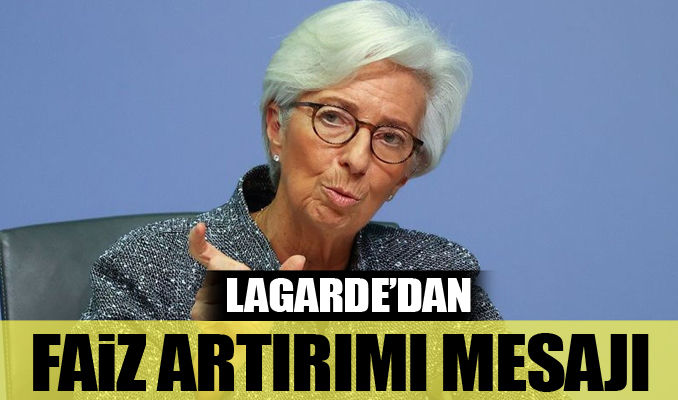 Lagarde'dan kritik enflasyon mesajı