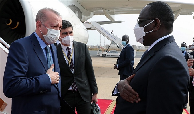 Senegal Cumhurbaşkanı'ndan Erdoğan'a teşekkür