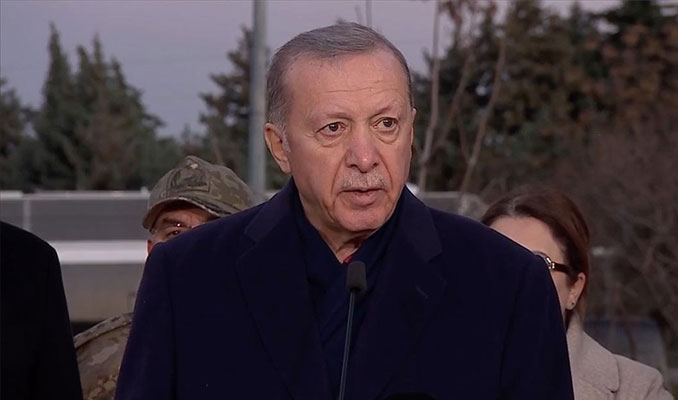 Cumhurbaşkanı Erdoğan: Eksiklikler var, şartlar ortada