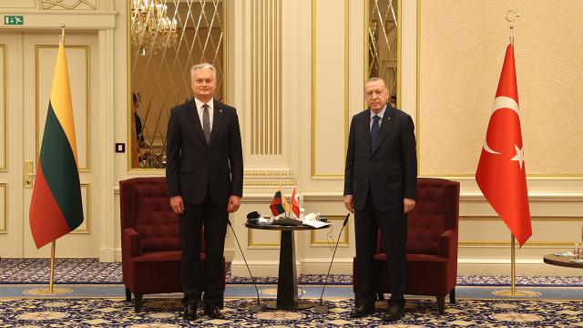Litvanya Cumhurbaşkanı Nauseda yarın Türkiye’yi ziyaret edecek