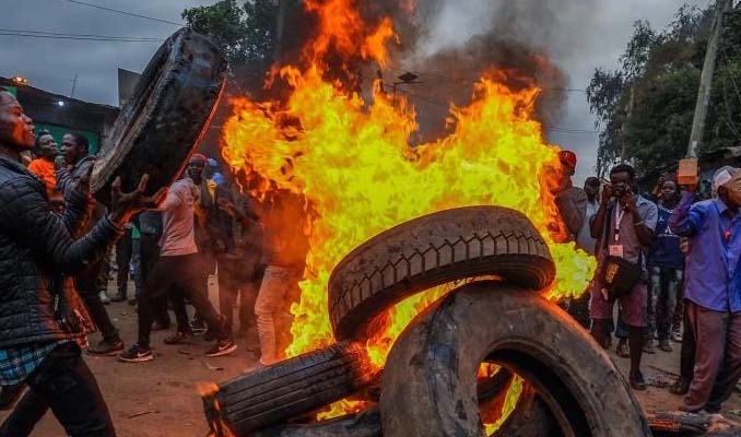 Kenya'da protesto gösterileri: 238 gözaltı