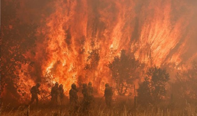 İspanya'da orman yangını: Yüzlerce kişi tahliye edildi