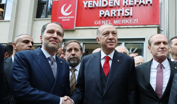  Erdoğan, Erbakan ile bir araya geldi