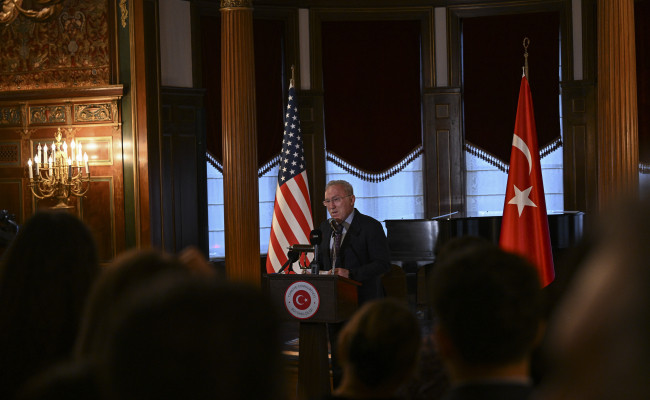 Türkiye'nin Washington Büyükelçiliğinde gönüllülere teşekkür töreni