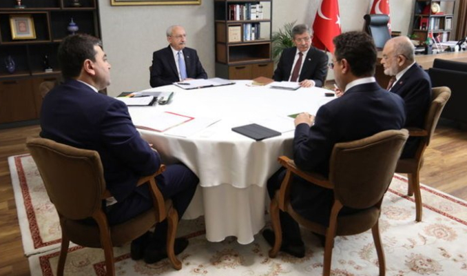 Ankara'da kritik toplantı: 5 lider bir araya geldi