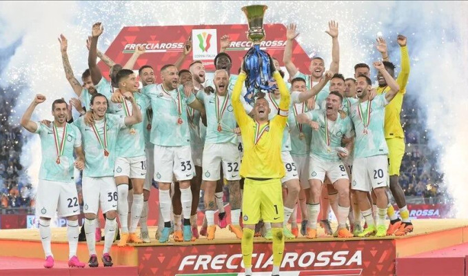 İtalya Kupası 9'uncu kez Inter'de
