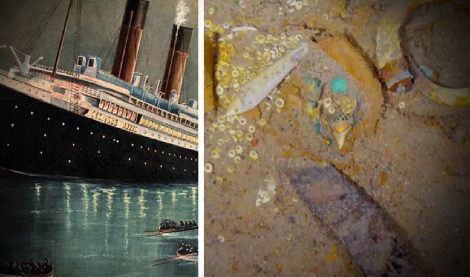 Titanik'in enkazından kayıp mücevherler ortaya çıktı!