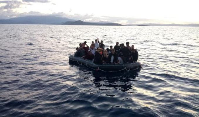 24 düzensiz göçmen kurtarıldı