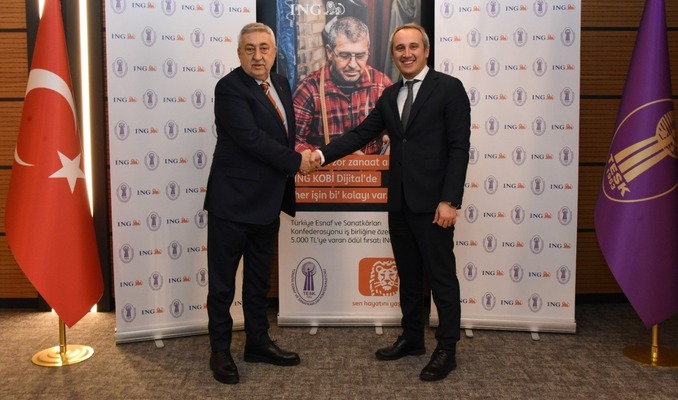 ING Türkiye ve TESK iş birliğiyle esnaflara destek