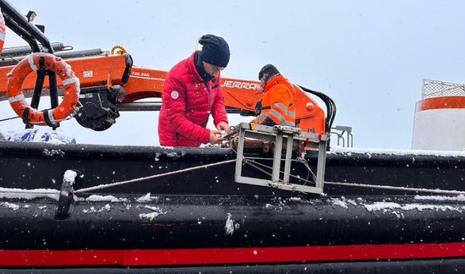 MSB, Antarktika'da seyir haritası üretimi faaliyeti gerçekleştiriyor