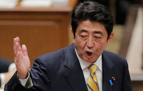 Abe ekonomiyle mücadele ediyor
